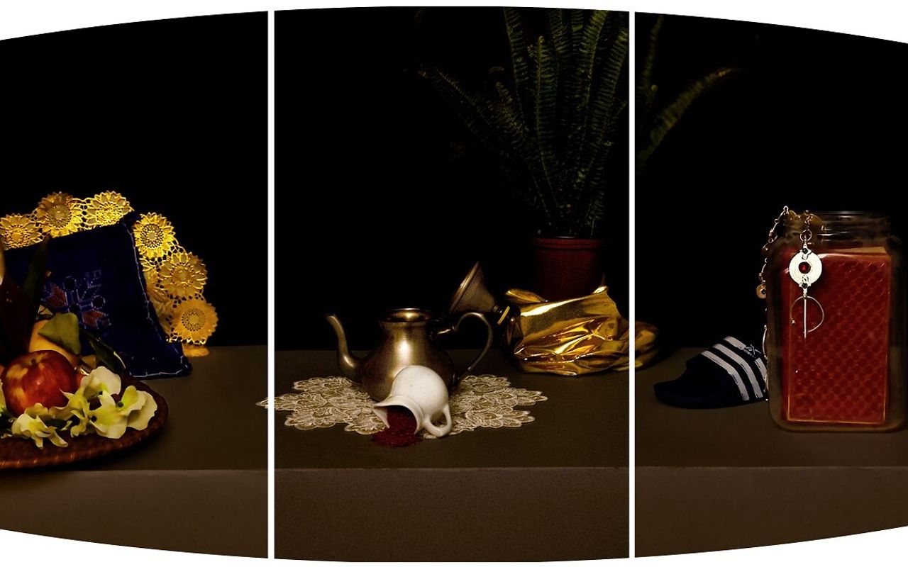 Maya Inès Touam Oval Polyptych