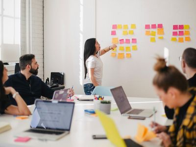 branstorming dans agence communication