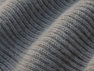 maille d'alpaga vu de près