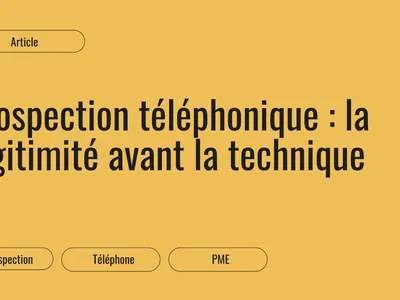 Vignette de l'article Destination Clients sur la prospection téléphonique en PME