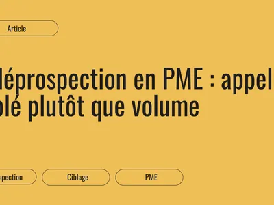 Vignette de l'article Destination Clients sur la téléprospection ciblée en PME