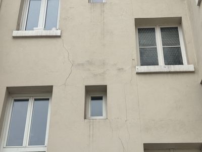 fissures sur faÃÂ§ade