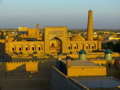 Khiva, Nature, Ville