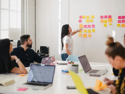 branstorming dans agence communication