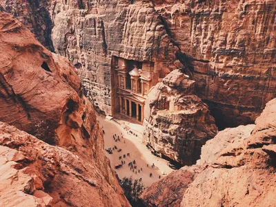 CitÃÂ© antique de Petra en Jordanie