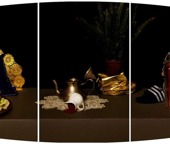 Maya Inès Touam Oval Polyptych