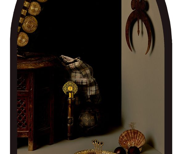 maya ines touam - Coquille et monnaie