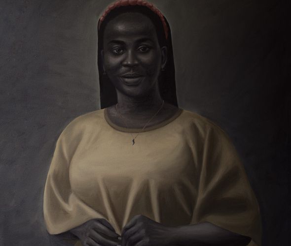 Chiderah Bosah - Coco, 2022 - Oil on canvas - 101x101 cm (1)