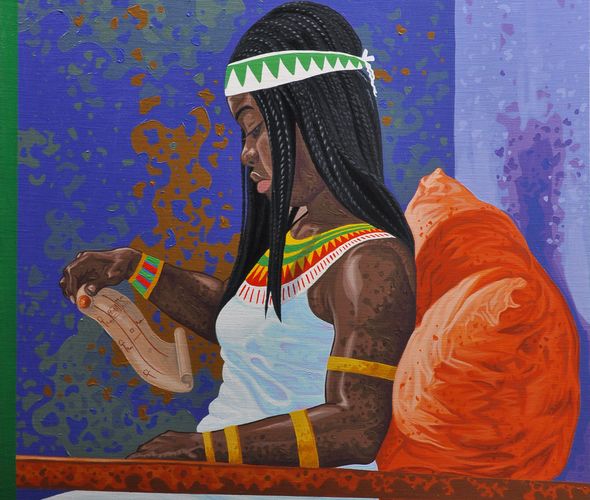 Victorien Bazo - lecture sur papyrus_new