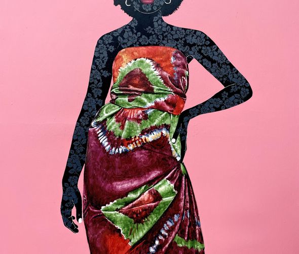 Victor Olaoye - Awelewa - 152x120 cm