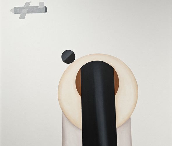 Kpe Innocent - ‘Gliding Towards Tomorrow’, 2023. 80 x 80cm, Acrylic on Canvas(1)