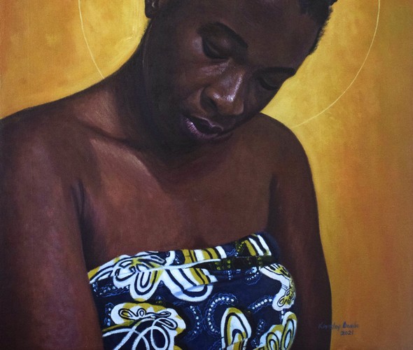 Kingsley Dzade - Self Love II - 91x72 cm
