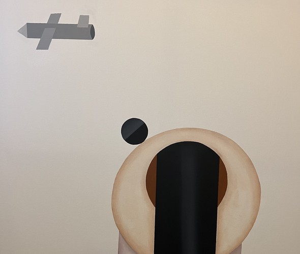 Kpe Innocent - ‘Gliding Towards Tomorrow’, 2023. 80 x 80cm, Acrylic on Canvas(1)