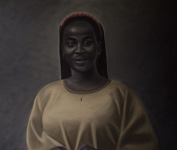 Chiderah Bosah - Coco, 2022 - Oil on canvas - 101x101 cm (1)