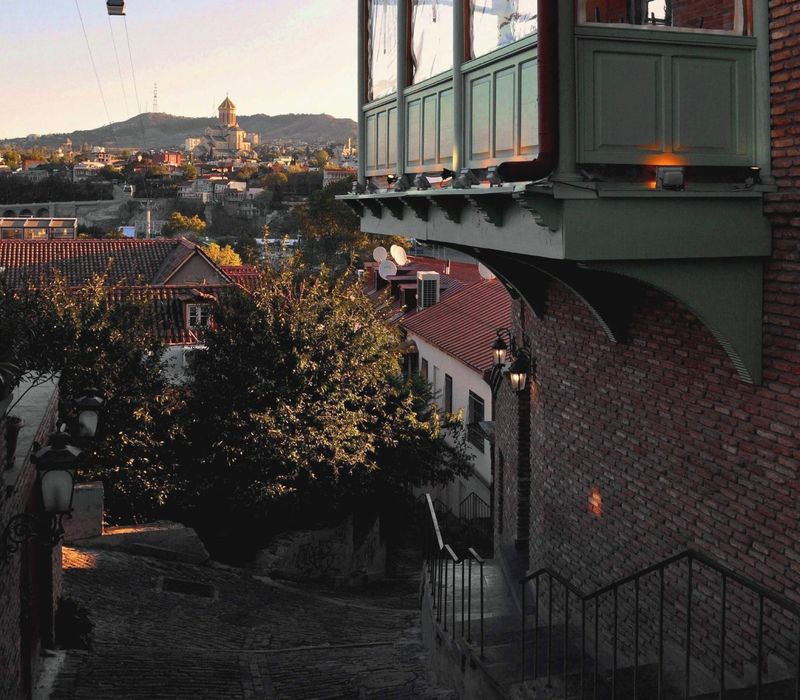 Paysage urbain de la ville de TBILISI