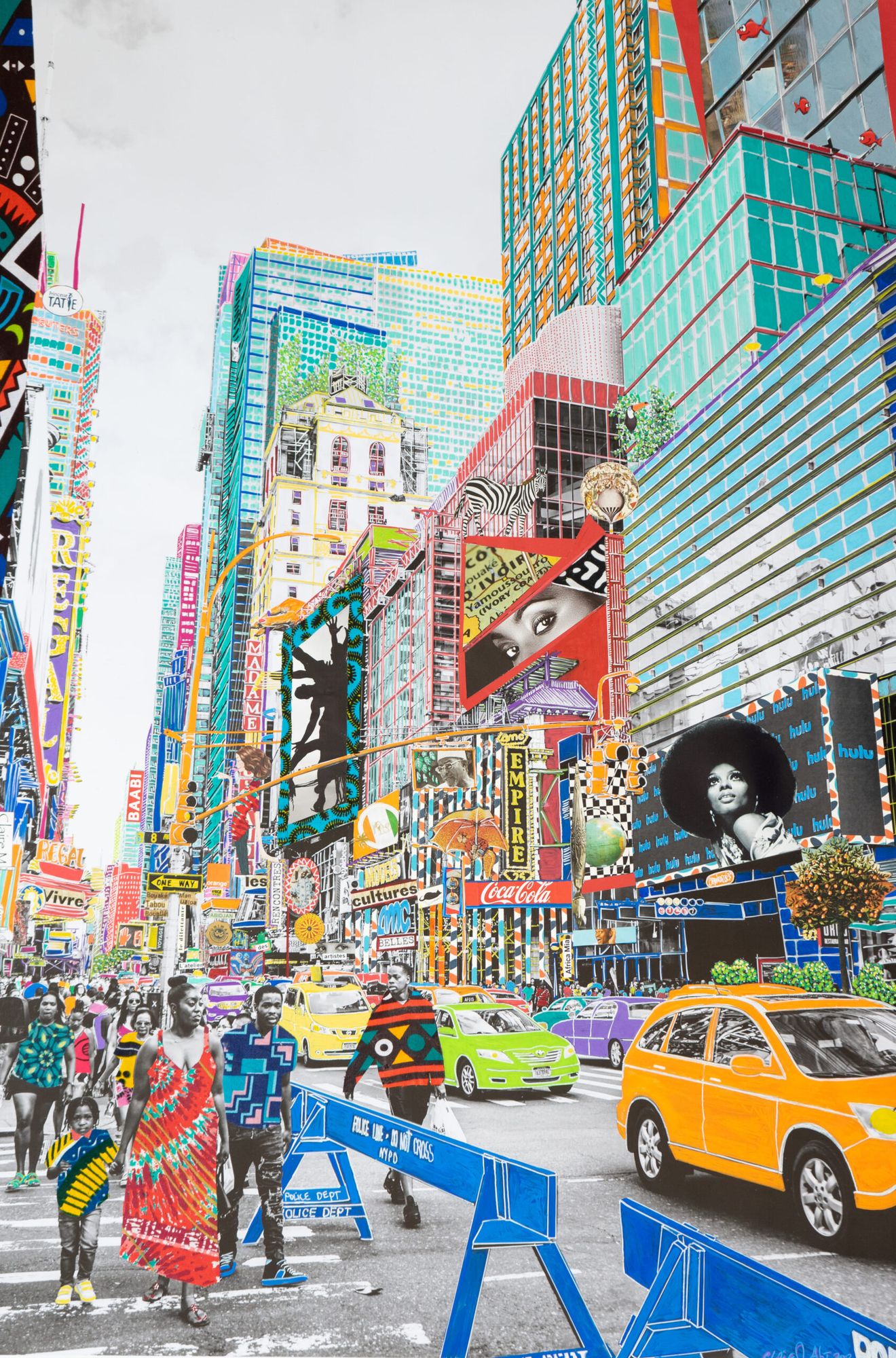 Claire Marboeuf - NY - 90x60 cm