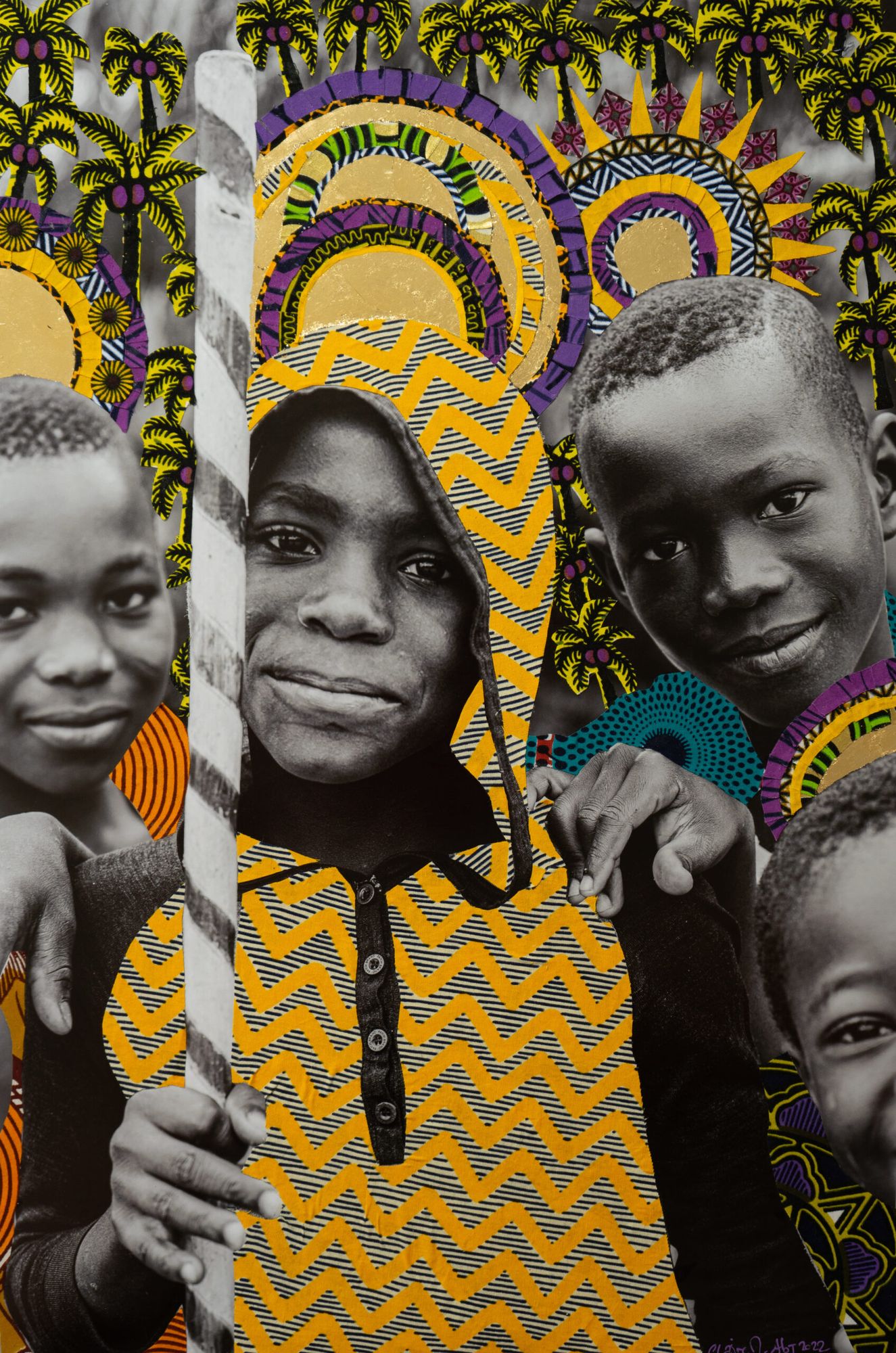 Claire Marboeuf - moÃÂ¯se 40X60 - african arty