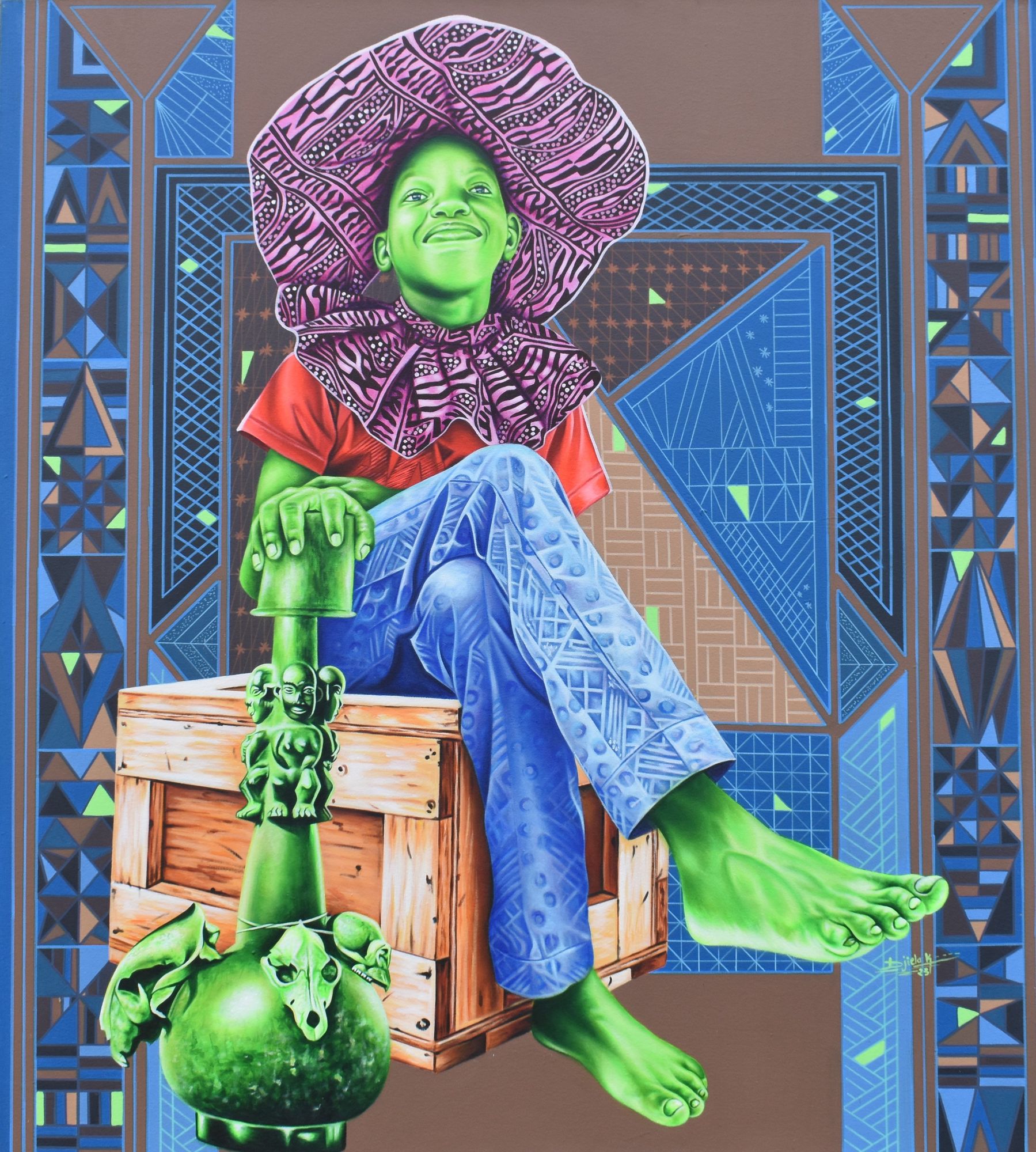 Dieudonne Djiela Kamgang - The new Luba king