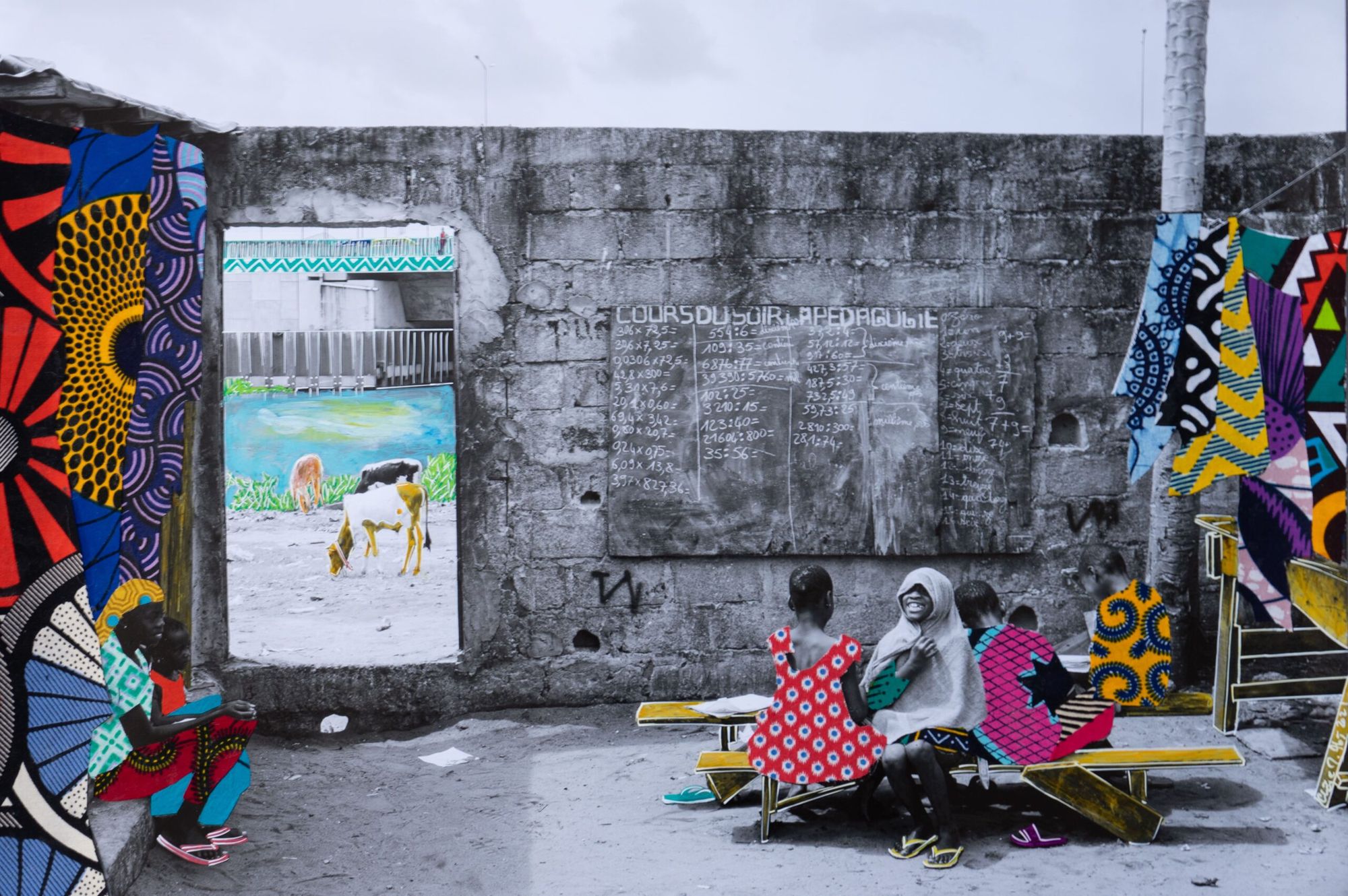 Claire Marboeuf - cours du soir pedagogique 40x60 cm