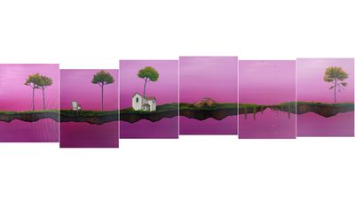 Houda Terjuman – Fragmented memory, suspended between sky and earth