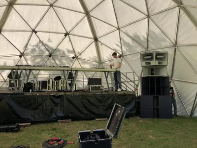 Astropolis 2019 Ã¢ÂÂ sonorisation Funktion One par Combeuil Audio, Keroual Brest