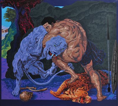 Victorien Bazo – The Oath of a Maasai warrior