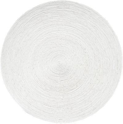 Liane Mathes Rabbat | White Circle