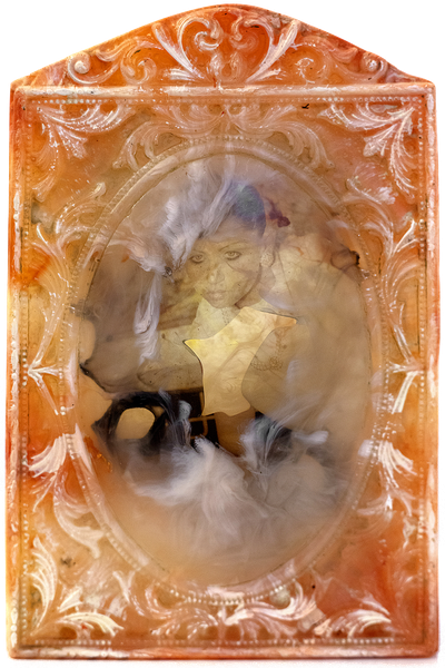 Yasmina Hilal | Portrait Of A Lady In Orange