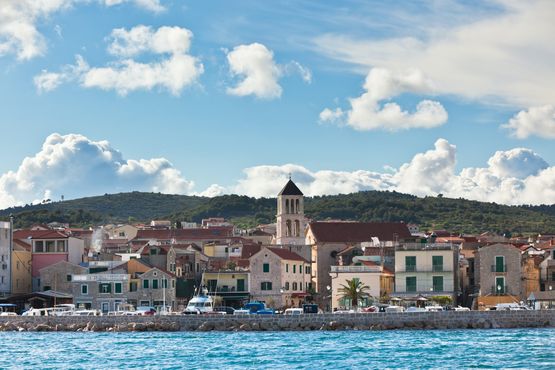 Vodice is a small town on the Adriatic coast in Croatia