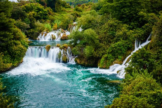 Waterfall of Krka National Park, Croatia
