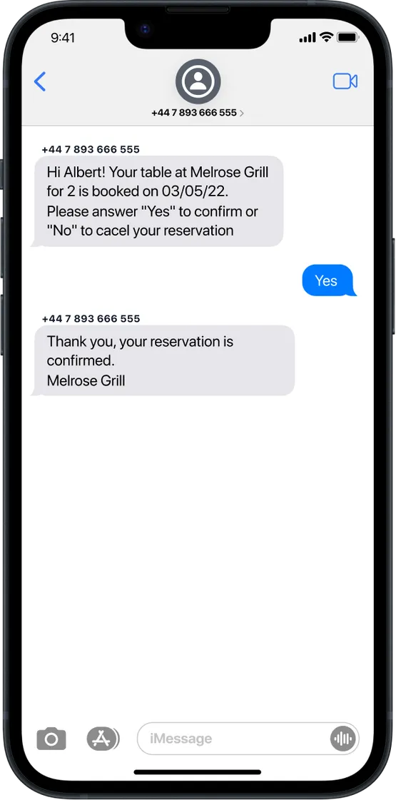 sms reminder services