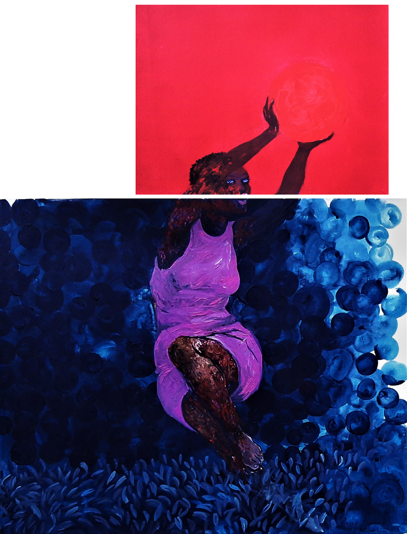 Ange Swana - Diptych