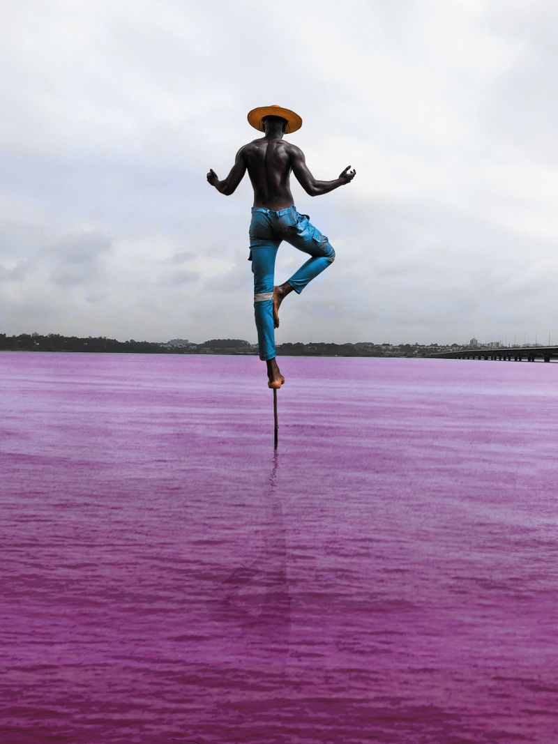 Malick Kebe - God of water, 2019 - C-print on dibond - 150x100 cm - Courtesy African Arty
