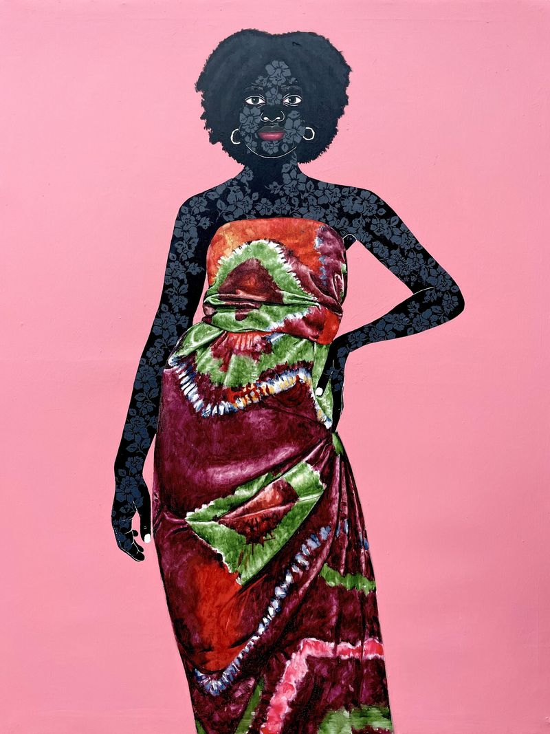 Victor Olaoye - Awelewa - 152x120 cm
