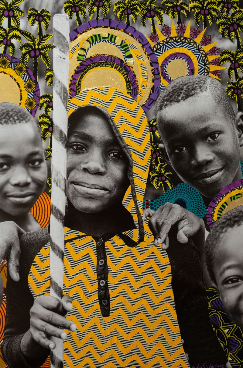 Claire Marboeuf - moÃÂ¯se 40X60 - african arty
