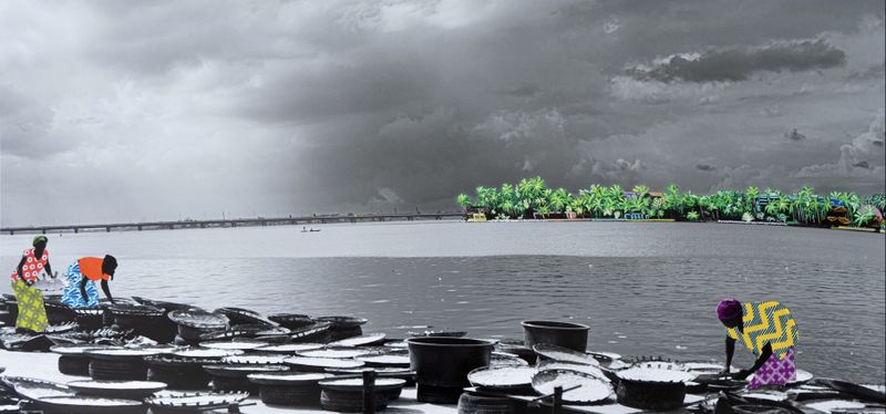 Claire Marboeuf - Abidjan lagune