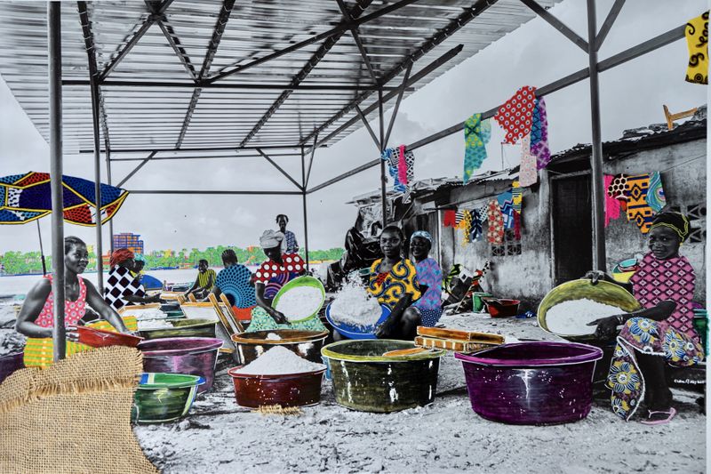 Claire Marboeuf La danseuse ÃÂ  l attiÃÂ©kÃÂ© 60x90