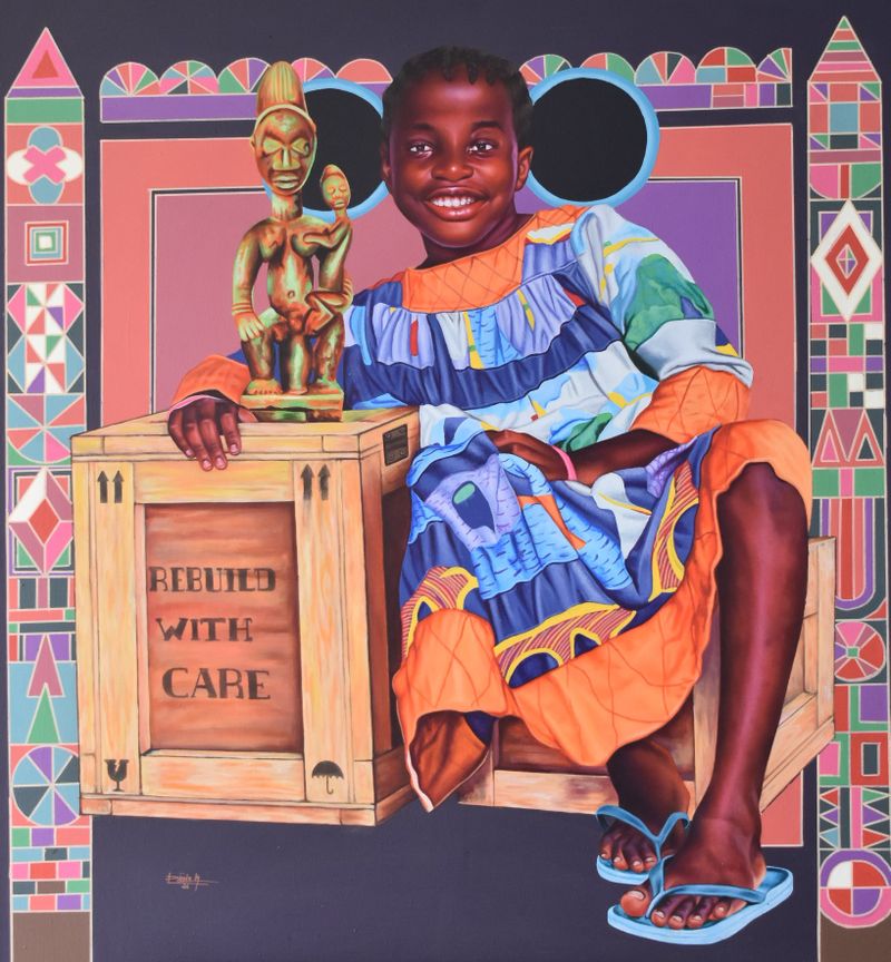 Dieudonne Djiela Kamkang - baoulÃÂ© child